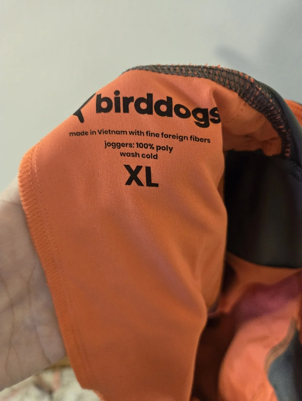 Birddogs Gray Performance Jogger Pants Men’s XL Stretch Athletic Lounge